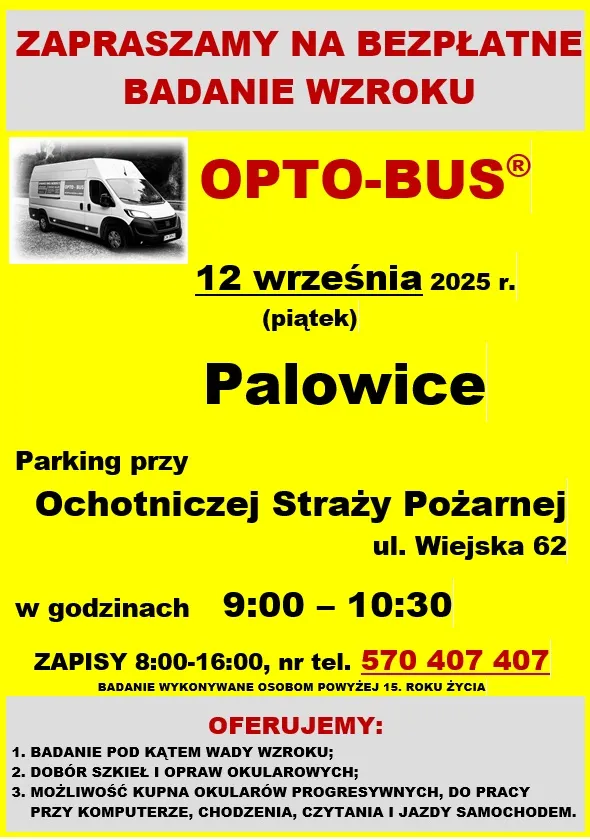 Plakat informacyjny dot. badania wzorku