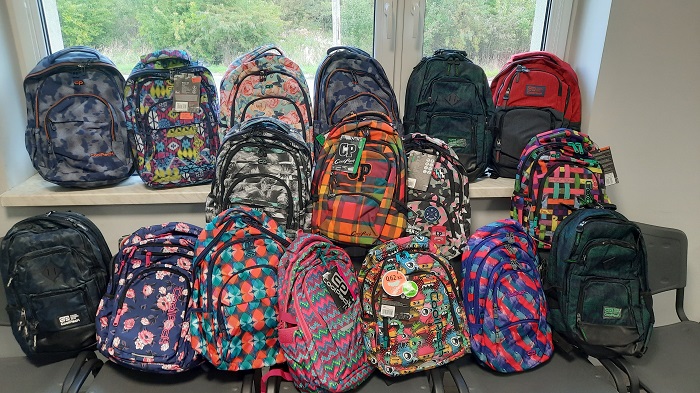 Plecaki szkolne dla dzieci z Ukrainy