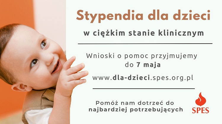 Stypendia dla dzieci w ciężkim stanie klinicznym