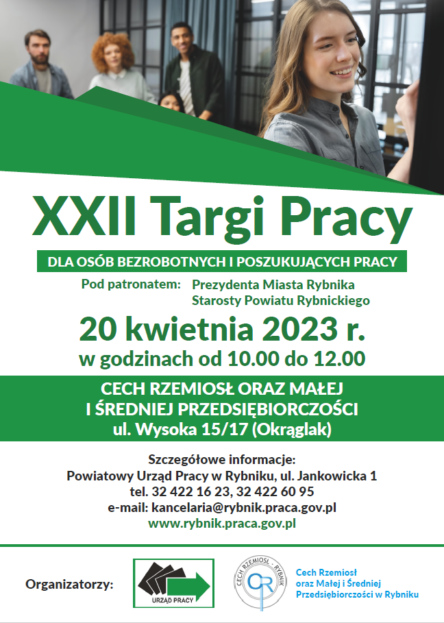 XXII Targi Pracy dla osób bezrobotnych i poszukujących pracy