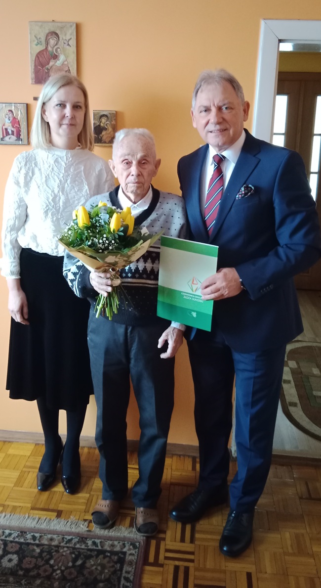 90. urodziny Pana Bronisława Zieleźnika