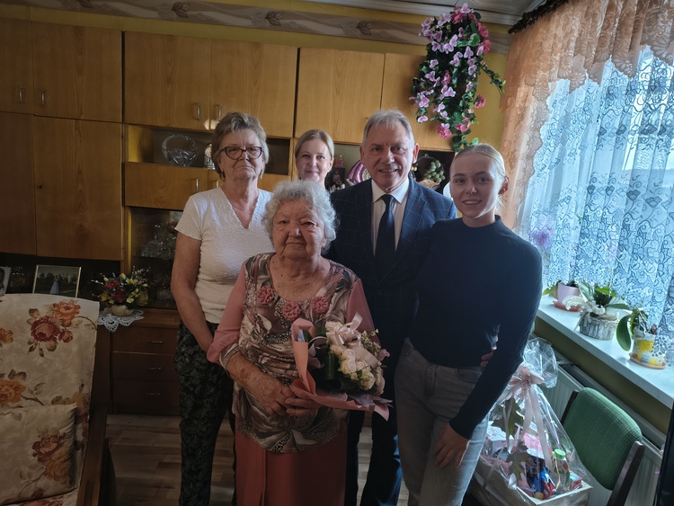 90. urodziny Pani Pelagii Szeligi
